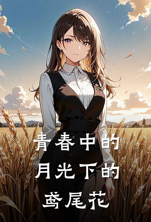 青春中的月光下的鸢尾花