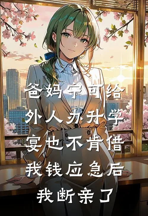 爸妈宁可给外人办升学宴也不肯借我钱应急后，我断亲了