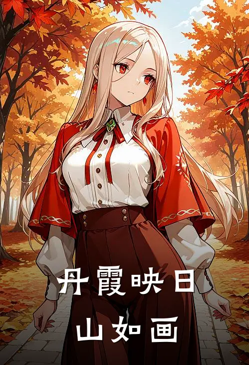 丹霞映日山如画